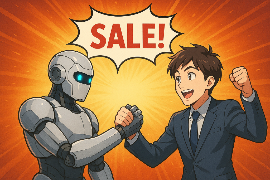 Colaboração entre IA e Humanos - o futuro das vendas B2B
